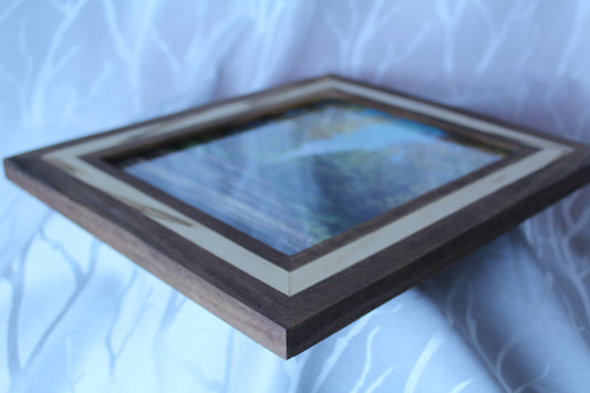 Walnut Frame w/ Maple Inlay