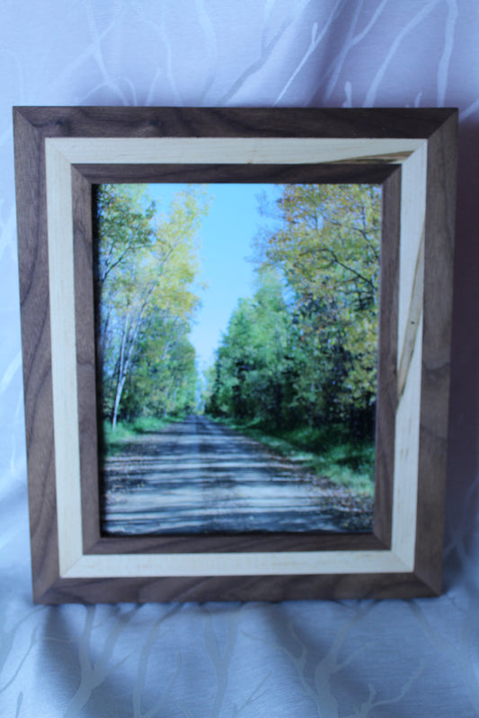 Walnut Frame w/ Maple Inlay