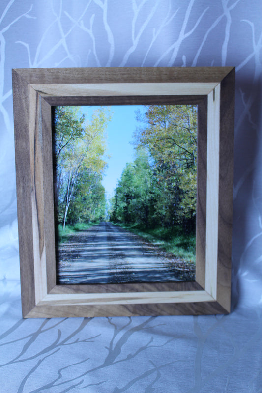 Walnut Frame w/ Maple Inlay