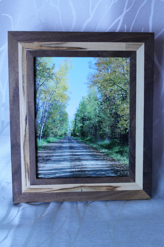 Walnut Frame w/ Maple Inlay