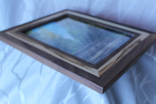 Walnut Frame w/ Maple Inlay