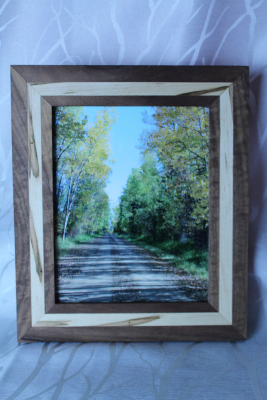 Walnut Frame w/ Maple Inlay