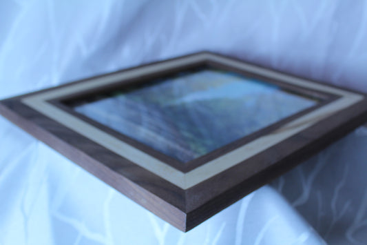Walnut Frame w/ Maple Inlay